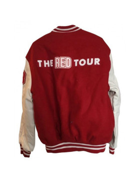 The Red Tour Taylor Swift TS Letterman Jacket