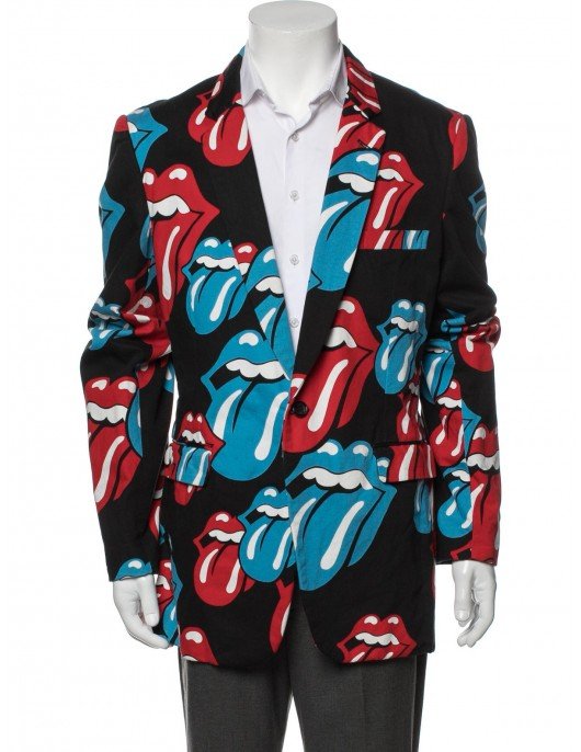 The Rolling Stones Tongue Blazer