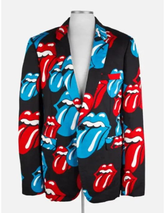 The Rolling Stones Tongue Blazer