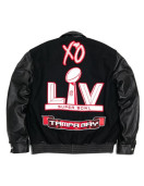 The Weeknd x Warren Lotas XO Super Bowl LV Varsity Wool Jacket