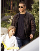 Tom Hardy This Means War Black Leather Jacket