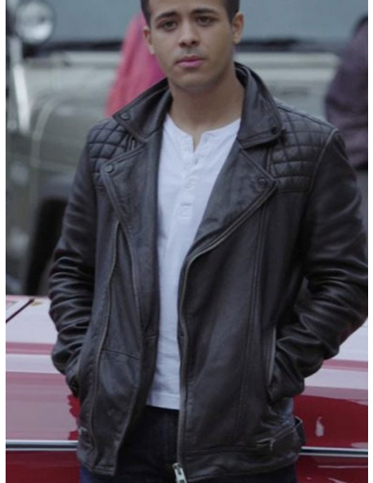 Tony Padilla 13 Reasons Why Black Biker Leather Jacket