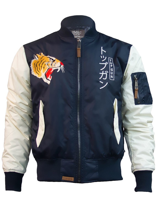 Top Gun Tiger Bomber Jacket