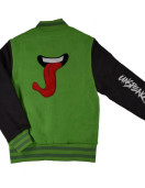 Unspeakable Letterman Green and Black Jacket