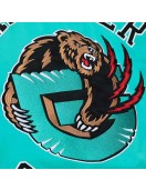 Vancouver Grizzlies Heavyweight Aqua Satin Jacket