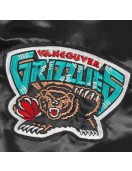 Vancouver Grizzlies Teddy Black Varsity Satin Jacket
