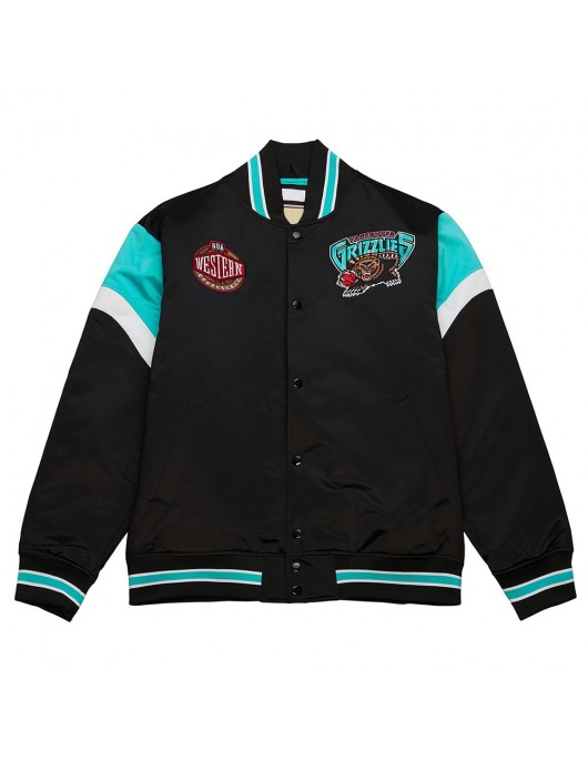 Vancouver Grizzlies Western Black Varsity Jacket
