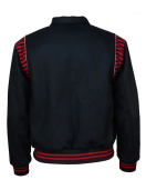 Varsity 1950 Detroit Stars Black Wool Jacket