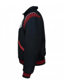 Varsity 1950 Detroit Stars Black Wool Jacket