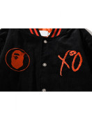 Varsity Bape A Bathing Ape XO Generals The Weeknd’s Jacket