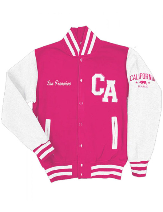 Varsity CA San Francisco Fleece Jacket