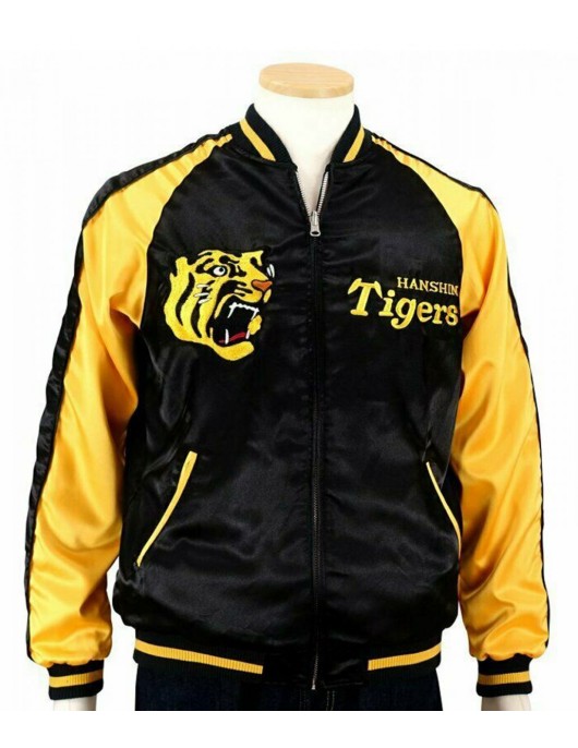 Varsity Hanshin Tigers Satin Jacket