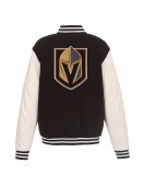 Vegas Golden Knights Varsity Black and White Jacket