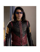 Vibe The Flash Cisco Ramon Leather Jacket Costume