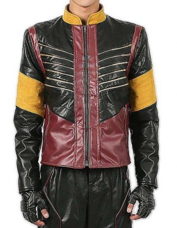 Vibe The Flash Cisco Ramon Leather Jacket Costume