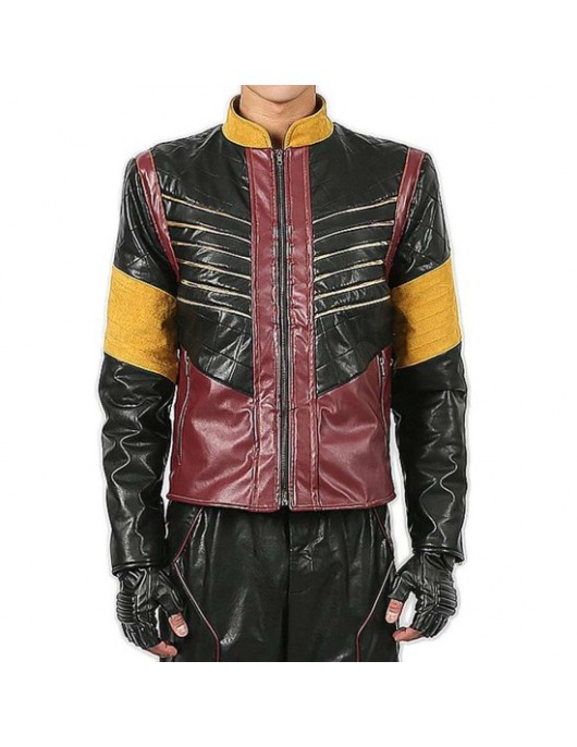Vibe The Flash Cisco Ramon Leather Jacket Costume