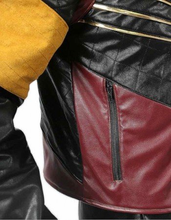 Vibe The Flash Cisco Ramon Leather Jacket Costume