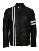 Vin Diesel Bloodshot Black Leather Jacket