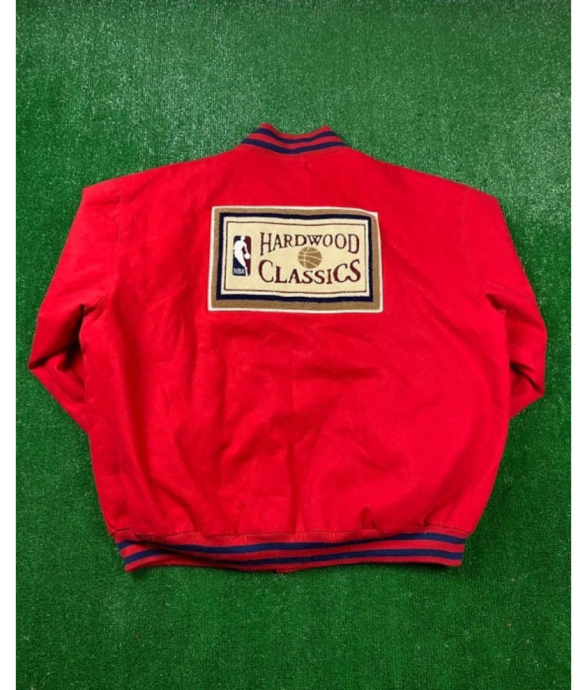 Vintage 90s Jeff Hamilton HWC NBA Varsity Jacket