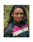 Virgin River S05 Kandyse Mcclure Motorcycle Leather Jacket