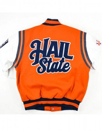 Virginia State University Motto 2.0 Varsity Jacket