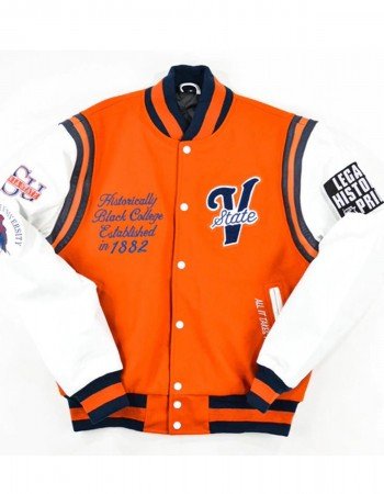 Virginia State University Motto 2.0 Varsity Jacket