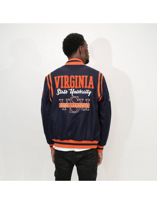 Virginia State University Unisex Varsity Jacket