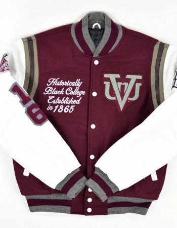 Virginia Union University Motto Varsity Jacket