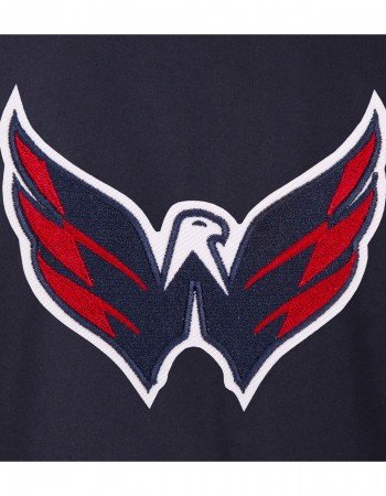 Washington Capitals Navy Blue Wool Jacket