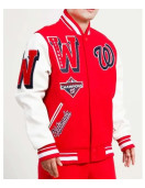 Washington Nationals Mash Up Varsity Jacket