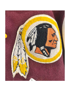 Washington Red Letterman Jacket