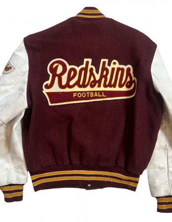 Washington Red Letterman Jacket