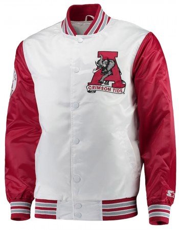 White/Crimson Alabama Crimson Tide The Legend Jacket