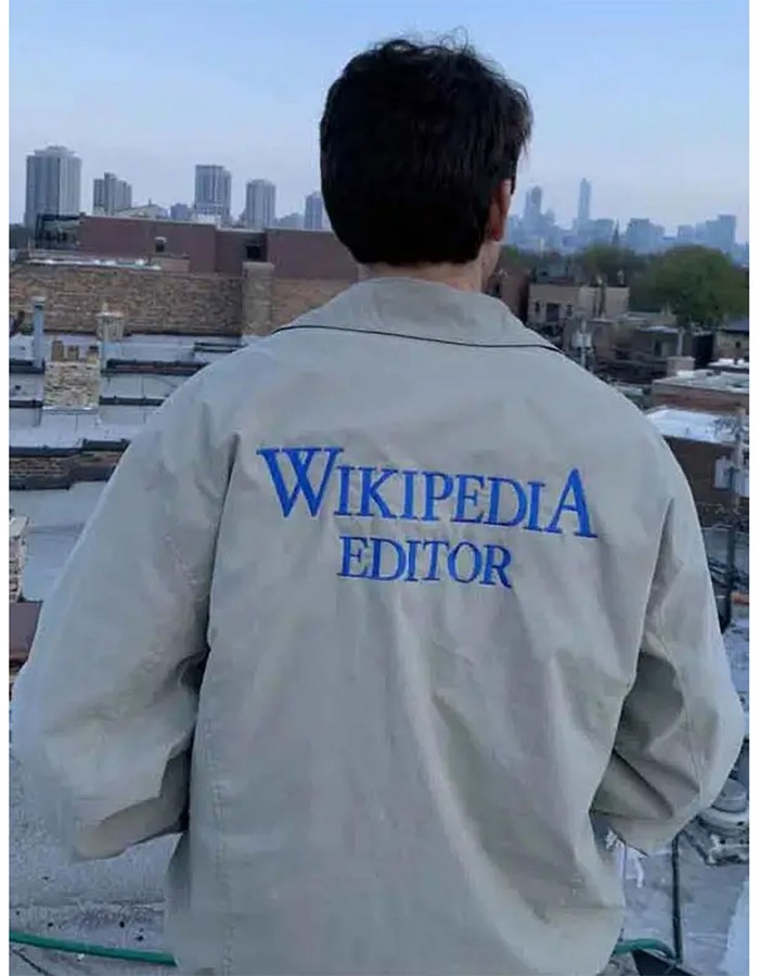 Wikipedia Editor Gray Jacket