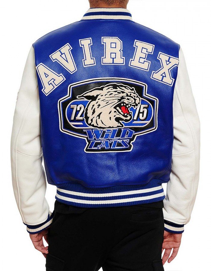 Wildcat Champion Varsity Leather Jacket