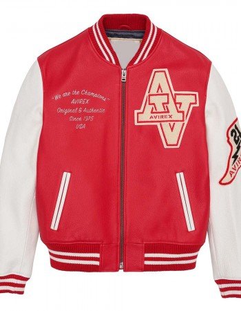 Wildcat Champion Varsity Leather Jacket