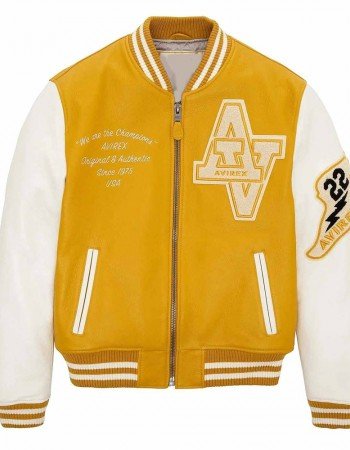 Wildcat Champion Varsity Leather Jacket