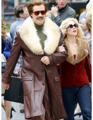 Will Ferrell Anchorman 2 The Legend Continues Leather Coat
