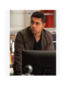 Wilmer Valderrama NCIS Bomber Brown Jacket