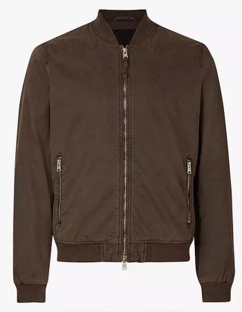 Wilmer Valderrama NCIS Bomber Brown Jacket