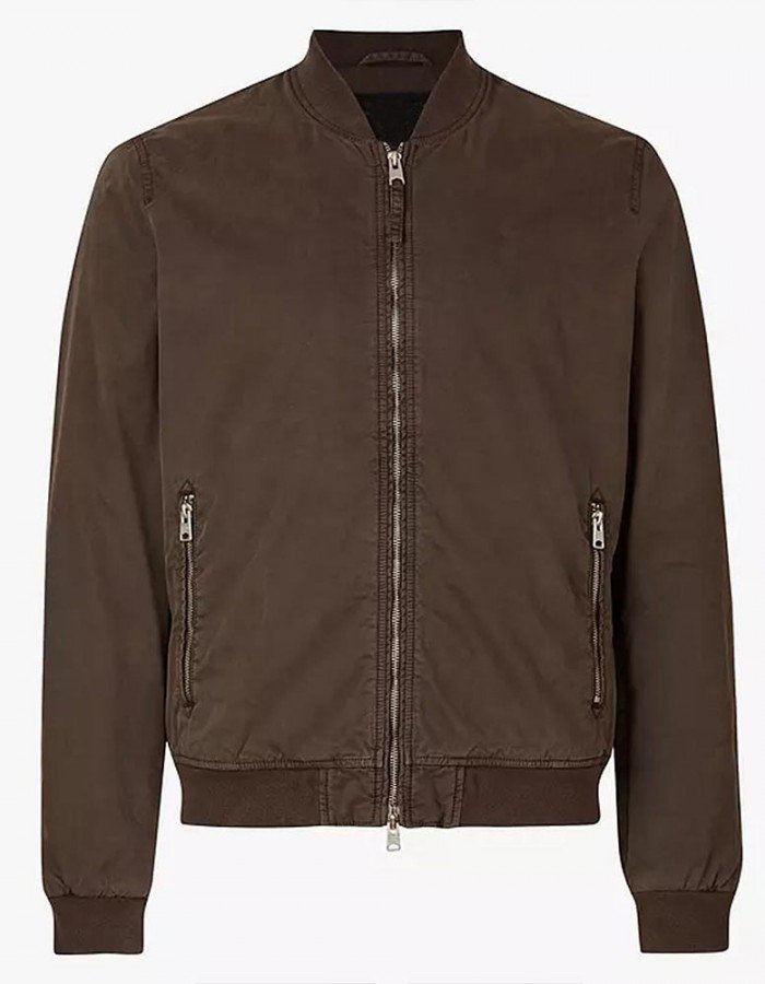 Wilmer Valderrama NCIS Bomber Brown Jacket