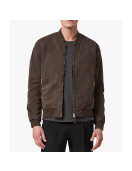 Wilmer Valderrama NCIS Bomber Brown Jacket