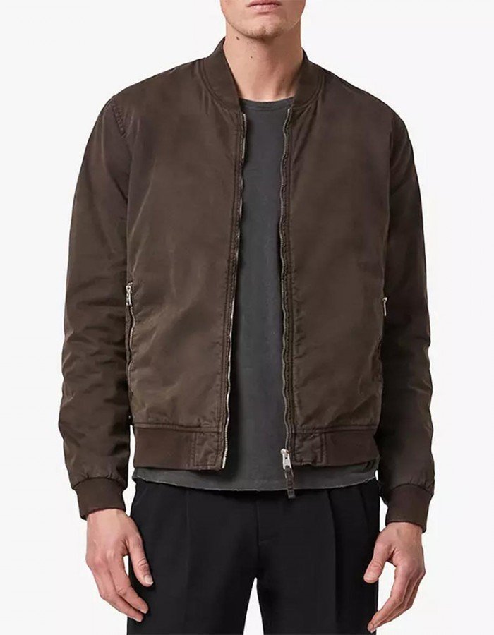 Wilmer Valderrama NCIS Bomber Brown Jacket