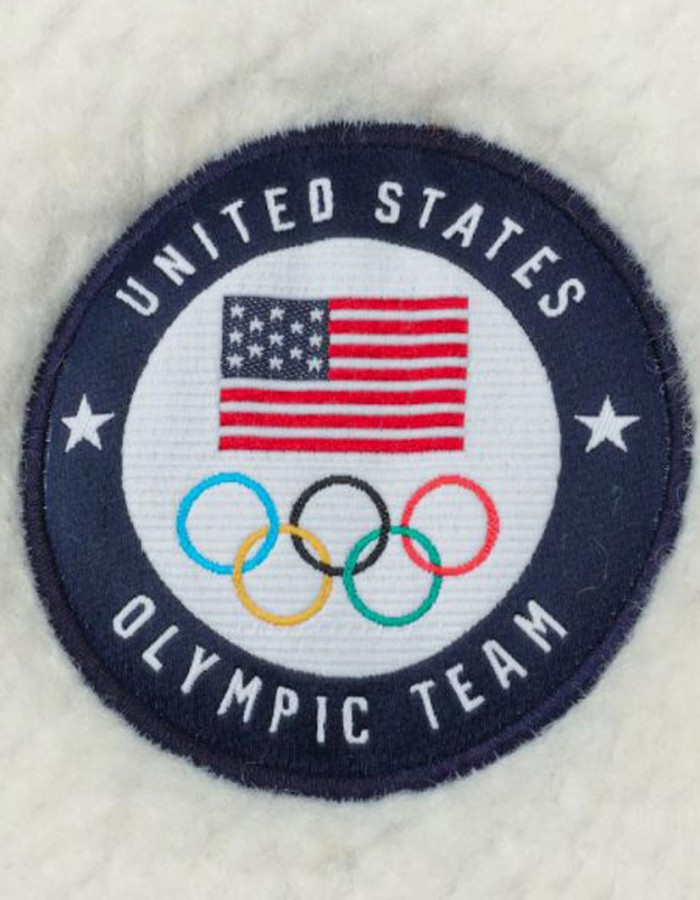 Winter Olympics Team USA 2022 Reversible Raglan Varsity Jacket