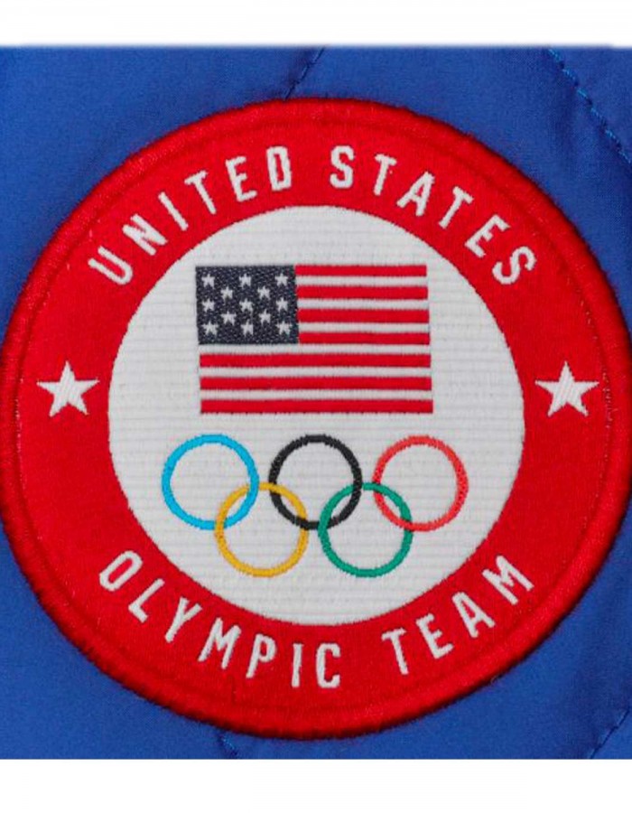 Winter Olympics Team USA 2022 Reversible Raglan Varsity Jacket
