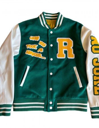 Wish You Took Me Serious Varsity Jacket