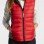 Womens Red Puffer Vest