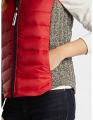 Womens Red Puffer Vest