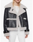 Women’s Arlo Shearling Leather Jacket