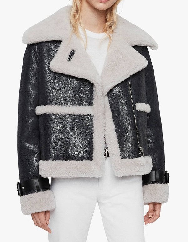 Women’s Arlo Shearling Leather Jacket